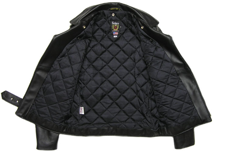 【ショット正規取扱店】【 ショット 613UST ワンスターライダース トールタイプ ステアハイド（牛革）ブラック 】 Schott 613UST ONE STAR RIDERS TALL BLACK