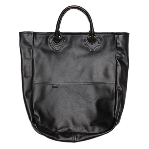 レザートートの定番 バンソン トートバッグ ブラックレザー 送料無料VANSON TOTE BLACK