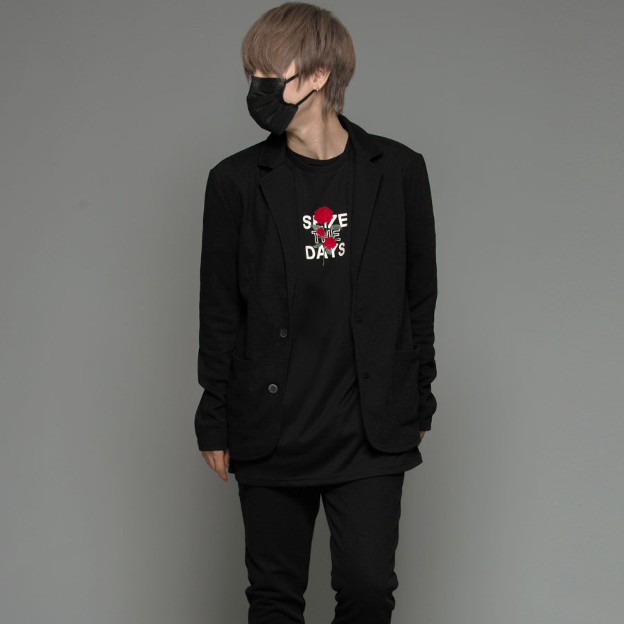 "CV Select【シーブイセレクト】テーラードジャケットセットアップ(フルレングスパンツ)/全4色"セットアップ メンズ テーラードジャケット スーツ V系 ヴィジュアル系 ブラック 黒 秋 冬 送料無料