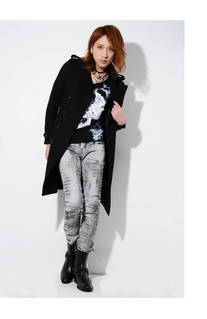 ヴィジュアル系 ビジュアル系 V系 メンズ ファッション 即納特典付き 靴 Red Cover 本革リングヒールブーツ 送料無料 リングブーツ メンズ靴 ヒールブーツ ブーツ エンジニアブーツ 服 全2色