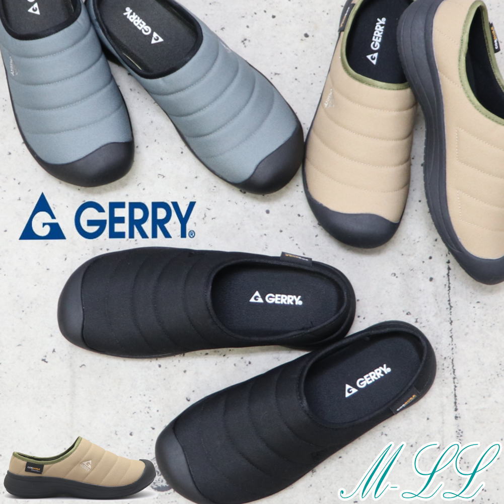 Rakuten - 即納 メンズ GERRY ジェリー サンダル サボサンダル モックシューズ スリッポン アウトドア キャンプ No.6552