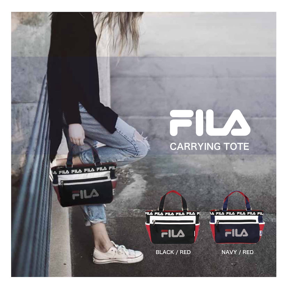 Rakuten - FILA フィラ キャリングトート 軽量 手持ち鞄 通学 通勤 スポーツ 塾 旅行 FL-0012