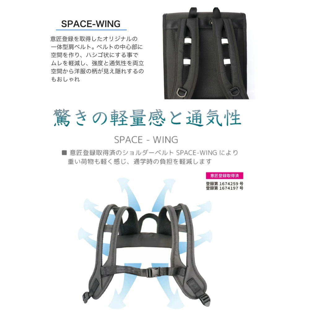 FILA フィラ ランリュック ランドセル型リュック 撥水 軽量 A4サイズ SPACE-WING ...