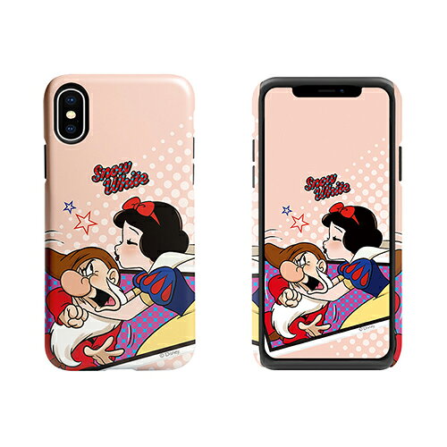 リアケーのJH ディズニープリンセス コミック iPhone Galaxy タフ バンパー ケース カバー スマホケース Disney Princesses Comic｜アングル2