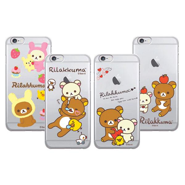 TR å iPhone Galaxy Ʃ꡼  С ޥۥ Rilakkuma Clear Jelly CASE...