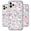 79 サンリオ 遊園地 iPhone Galaxy 透明ゼリー ケース カバー スマホケース Sanrio Characters Amusement Park Clear Jelly Case Cover