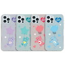 CQ ケアベア パステル バルーン iPhone Galaxy 透明ゼリー ケース カバー スマホケース CARE BEARS PATEL BALLOON CLEAR JELLY CASE COVER