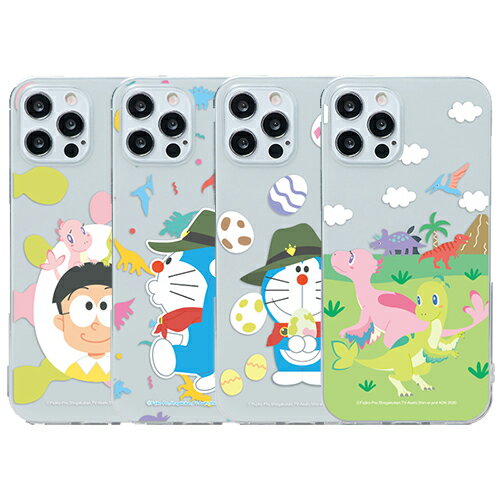 OC ドラえもん のび太の新恐竜 iPhone Galaxy 透明ゼリー ケース カバー スマホケースのサムネイル