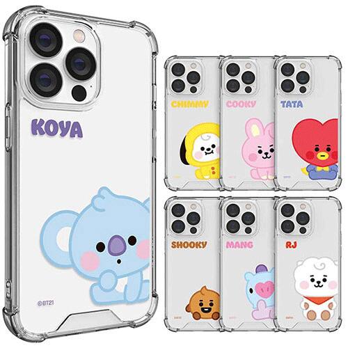 S2 BT21 ラインフレンズ ベビー iPhone Galaxy 防弾 ケース カバー スマホケース BT21 BABY AIR CUSHION REINFORCED CASE COVER