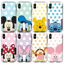 JH ディズニー ドット iPhone Galaxy タフ バンパー ケース カバー スマホケース DISNEY DOT TOUGH BUMPER CASE COVER