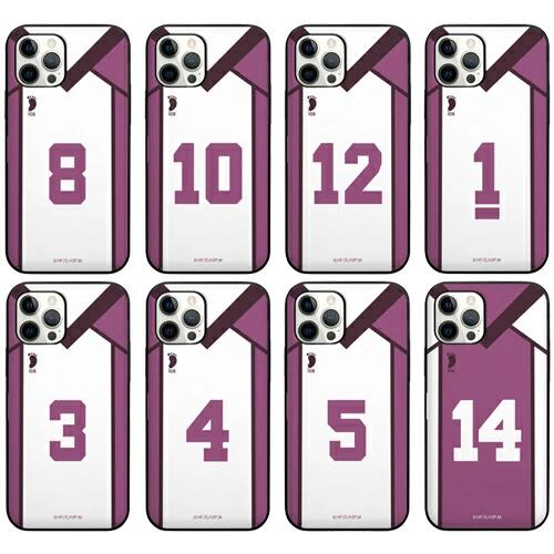 BA ハイキュー ユニフォームシラトリザワ iPhone Galaxy マグネット カード ドア バンパー ケース カバー スマホケース HAIKYU UNIFORM SHIRATOEIZAWA Magnetic Card Door Bumper Case Cover カード2枚が収納できる実用性 ミラーが入っております。