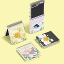 カカオフレンズ ギャラクシー Z フリップ 5 透明 ハード ケース カバー スマホケース ラブアンドサンクス フェアリー KAKAO FRIENDS HELLO TINY FAIRY Galaxy Z Flip 5 CLEAR HARD BUMPER CASE S2