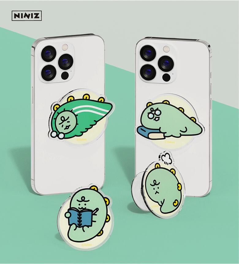 S2 ニニズ ジョルディ シンプルデー エポキシ スマホグリップ スマホスタンド かわ...