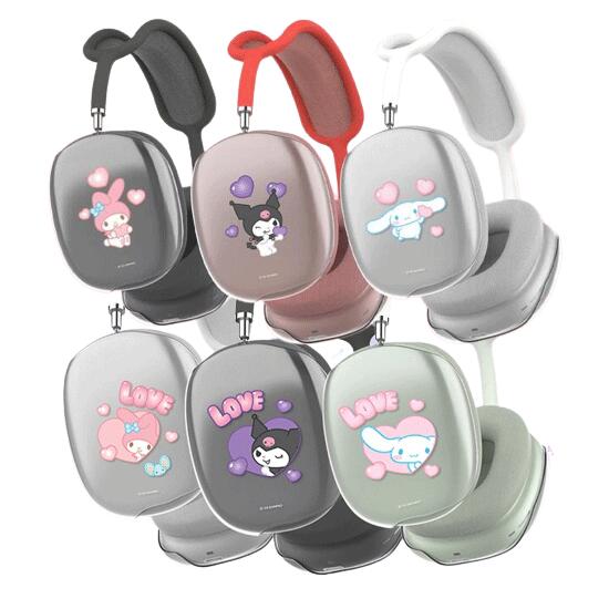 ST サンリオ エアーポッズ マックス どきどき 透明 ハード ケース カバー SANRIO DUGEUNDUGEUN AirPods Max CLEAR Hard Case Cover