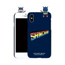 JN クレヨンしんちゃん シンプル アクション仮面 ロゴ iPhone Galaxy スリム ハード ケース カバー スマホケース CRAYON SHINCHAN SIMPLE ACTION MASK LOGO FIGURE SLIM HARD Case Cover