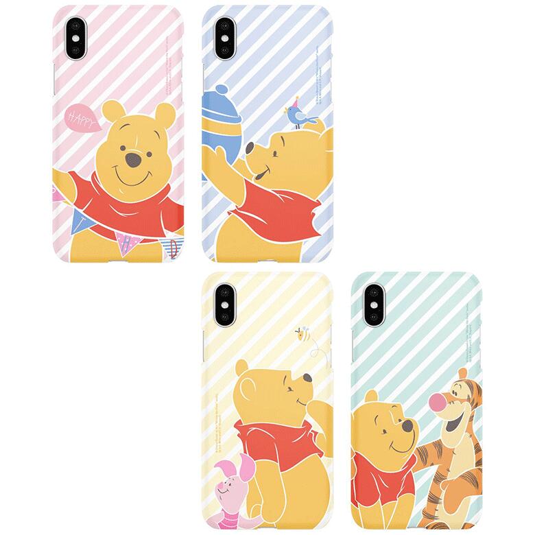 JH ディズニー くまのプーさん パーティー iPhone Galaxy スリム ハード ケース カバー スマホケース DISNEY WINNIE THE POOH PARTY Slim Hard Case Cover
