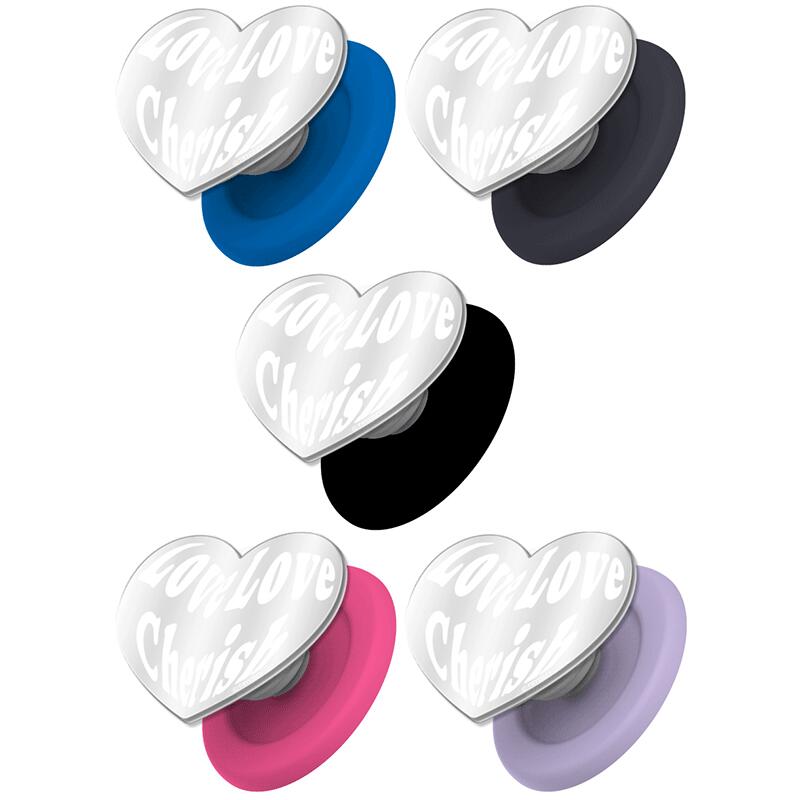 ラブラブレタリングミラー Magsafe 対応 スマホスタンド 強力磁石仕様 かわいい スマホグリップ グリップホルダー スマホリング シンプル スタンド ホルダー 落下防止 携帯スタンド スマホ グリップスタンド マグセーフ対応 TR