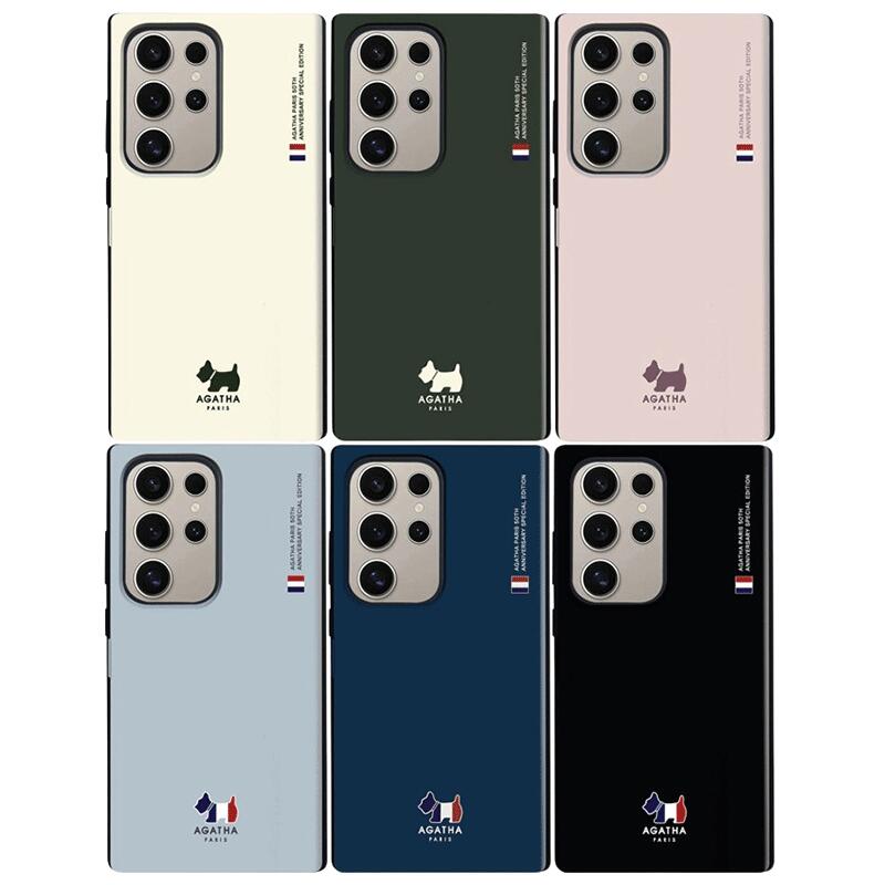 アガタ パリ iPhone Galaxy ベーシック マグネット ドア バンパー ケース カバー スマホケース AGATHA PARIS BASIC MAGNET CARD DOOR BUMPER カード2枚が収納できる実用性 ミラーが入っております。 KK