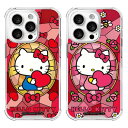 サンリオ ハローキティ ステンドグラス MagSafe対応 iPhone Galaxy 防弾 ケース カバー スマホケース フェース SANRIO HELLO ...