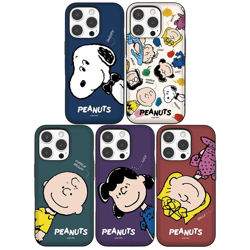 ピーナッツ スヌーピー iPhone Galaxy ハロー フレンズ マグネット カード ドア バンパー ケース カバー スマホケース PEANUTS SNOOPY HELLO FRIENDS MAGNET CARD DOOR BUMPER CASE COVER カード2枚が収納できる実用性 ミラーが入っております。TR