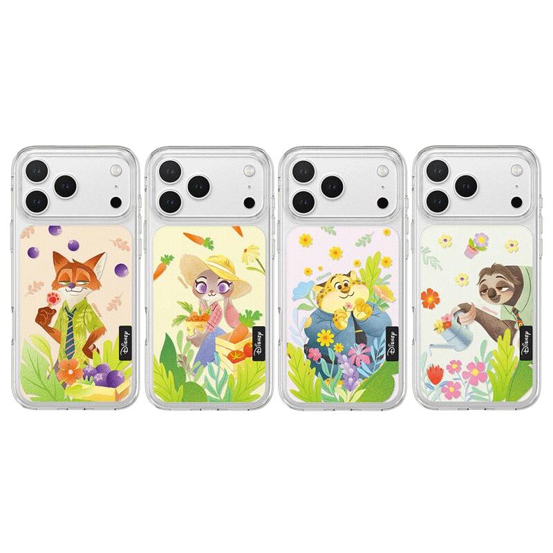 ディズニー ズートピア iPhone Galaxy インザガーデン クリスタル カラー ケース ...