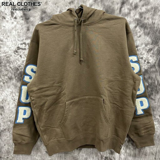 【未使用】Supreme/シュプリーム【22SS】Team Chenille Hooded Sweatshirt/チーム シェニール フーデッド スウェットシャツ/パーカー/M 【未使用】Supreme/シュプリーム【22SS】Team Chenille Hooded Sweatshirt/チーム シェニール フーデッド スウェットシャツ/パーカー/M