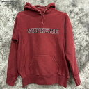 【中古】Supreme/シュプリーム Hooded Sweatshirt/フーディ/プルオーバーパーカー/M