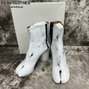 【中古】【未使用】Maison Margiela/メゾンマルジェラ TABI ANKLE BOOTS /タビ アンクル ブーツ/ショートブーツ/S58WU026...
