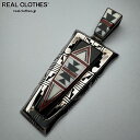 【中古】Navajo/ナバホ族 Jerry T.Nelson/ジェリーネルソン作 ネックレス トップ