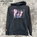 【中古】Supreme/シュプリーム【14AW】Burning Crosses Pullover/バーニングクロス プルオーバー パーカー/ブラック/S