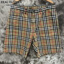 【中古】Supreme×BURBERRY/シュプリーム×バーバリー【22SS】Denim Shorts デニム ショーツ/ハーフパンツ/36