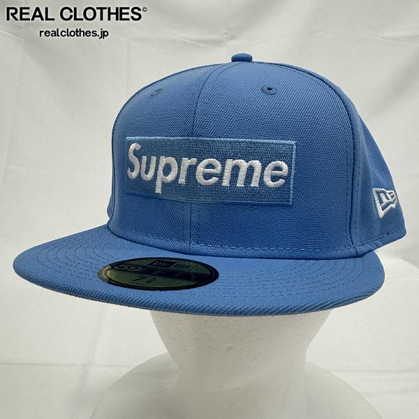 【中古】Supreme×NEW ERA/シュプリーム×ニューエラ【21SS】Champions Box Logo/チャンピオンボックスロゴ キャップ/帽子/ブライトブルー