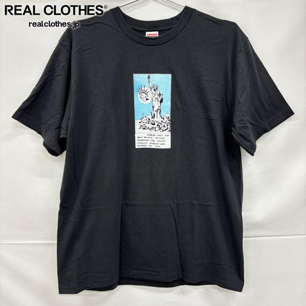 Rakuten - 【中古】Supreme/シュプリーム【24AW】Liberty Tee/リバティ 自由の女神 プリントTシャツ/ブラック/L