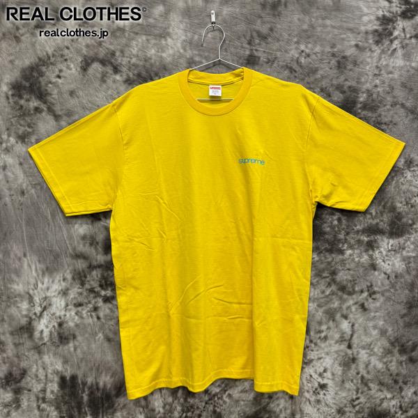 【中古】Supreme/シュプリーム【23AW】NYC Tee/ニューヨーク ロゴプリント 半袖 Tシャツ/イエロー/XL