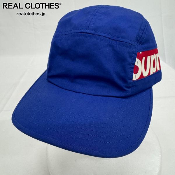 楽天市場】supreme キャンプキャップ ブルーの通販
