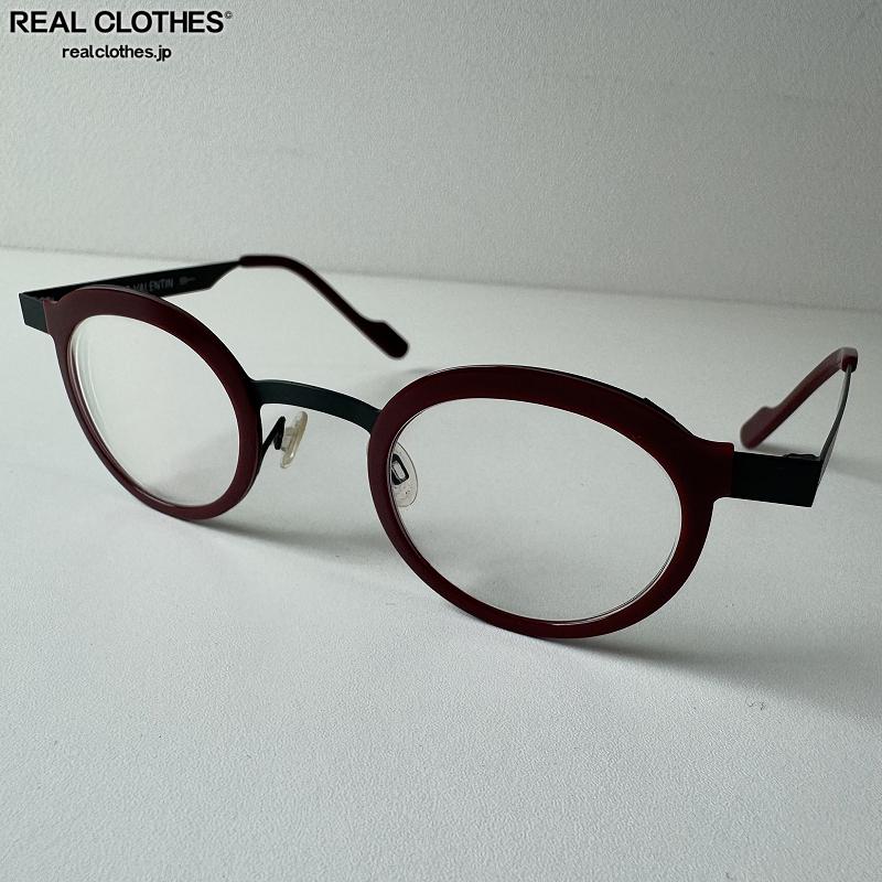 中古】アンバレンタイン Anne & Valentin 美品 BALBILLA メガネ 眼鏡  
