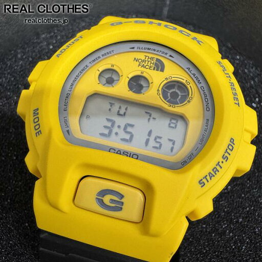 【中古】G-SHOCK×THE NORTH FACE×Supreme/Gショック×ノースフェイス×シュプリーム【22AW】クォーツ 腕時計 DW-6900NS-9JR 【中古】G-SHOCK×THE NORTH FACE×Supreme/Gショック×ノースフェイス×シュプリーム【22AW】クォーツ 腕時計 DW-6900NS-9JR