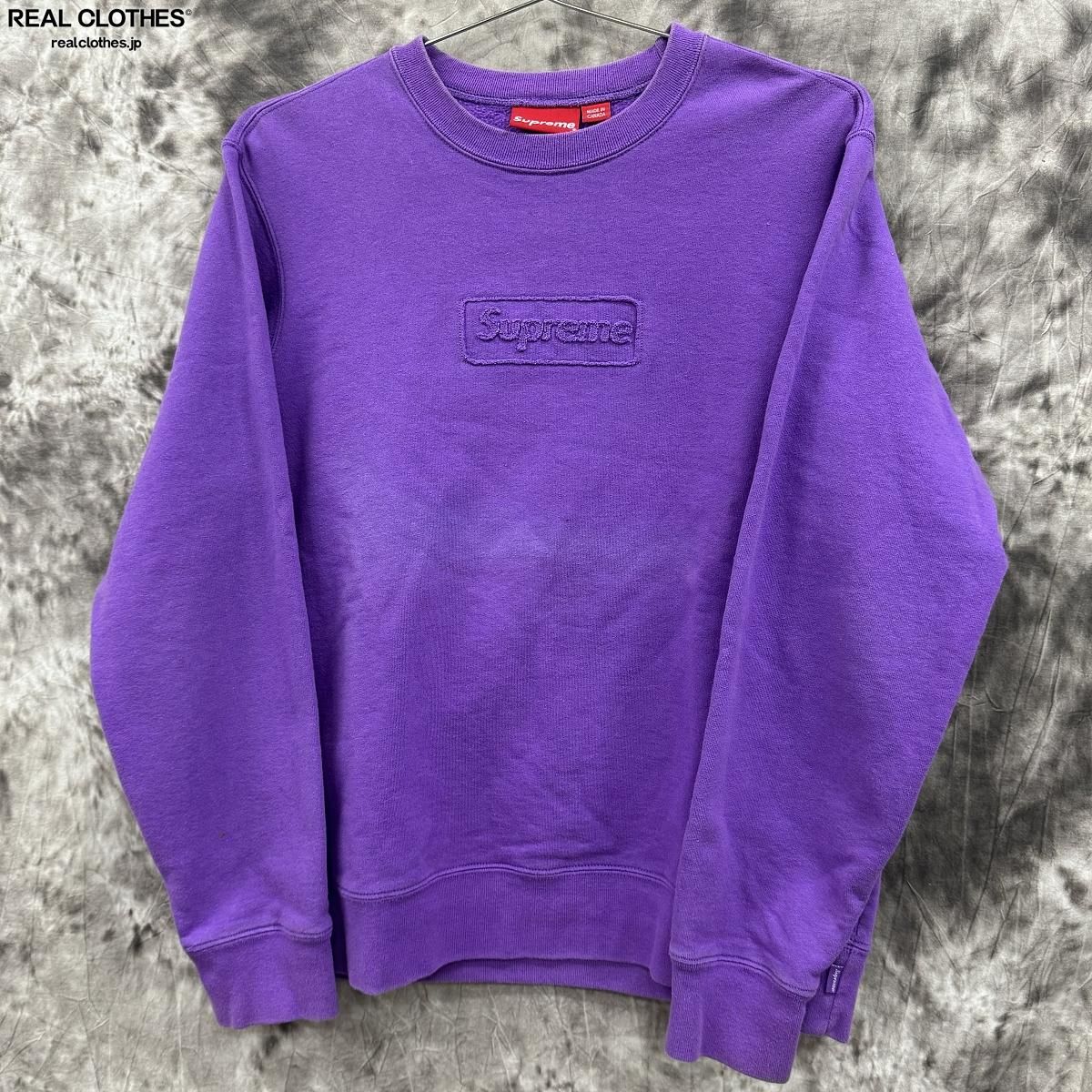 yÁzSupreme/Vv[y20SSzCutout Logo Crewneck/JbgAEg S N[lbN XEFbg/g[i[/S