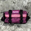 Supreme/シュプリーム Waist Bag Magenta/ロゴ ウエストバッグ/ボディバッグ