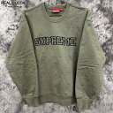 【中古】Supreme/シュプリーム【21AW】Shattered Logo Crewneck/シャッター ロゴ クルーネック トレーナー/L