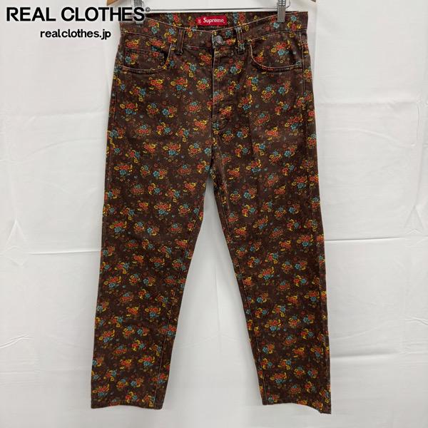 Rakuten - 【中古】Supreme/シュプリーム【22SS】Regular Jean Flowers/レギュラー ジーンズ デニム フラワー/30