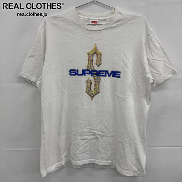 樂天商城 - 【中古】Supreme/シュプリーム【21AW】Diamond Tee/ダイヤモンド 半袖Tシャツ/ホワイト/L
