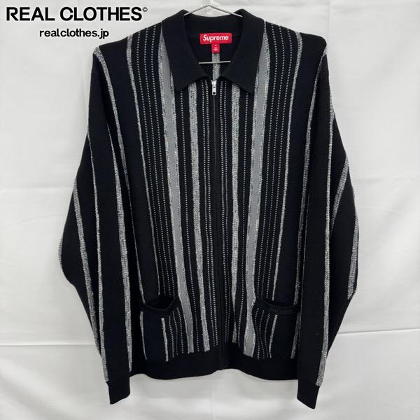 Rakuten - 【中古】Supreme/シュプリーム【24AW】Speckle Stripe Zip Up Cardigan/スペックル ストライプ ジップアップ カーディガン/M