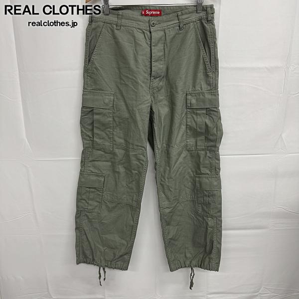 【中古】Supreme/シュプリーム【23AW】Cargo Pant/カーゴパンツ/オリーブ/30