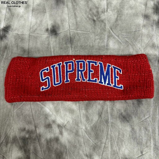 【中古】Supreme×NEW ERA/シュプリーム×ニューエラ【18AW】Sequin Arc Logo Headband/スパンコール アーチ ロゴ ヘッドバンド レッド 【中古】Supreme×NEW ERA/シュプリーム×ニューエラ【18AW】Sequin Arc Logo Headband/スパンコール アーチ ロゴ ヘッドバンド レッド
