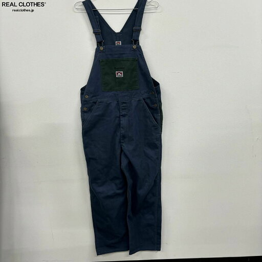 【中古】Supreme×BEN DAVIS/シュプリーム×ベンデイビス【19AW】オーバーオール サロペット/ネイビー/M 【中古】Supreme×BEN DAVIS/シュプリーム×ベンデイビス【19AW】オーバーオール サロペット/ネイビー/M