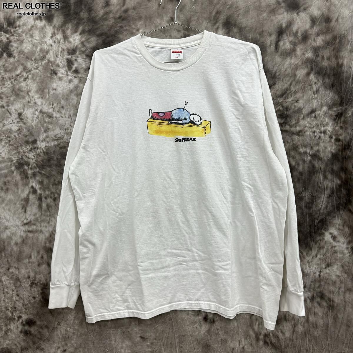 【中古】 Supreme/シュプリーム【23AW】Neil Blender Arrow L/S/ ニールブレンダーアロー 長袖 Tシャツ/XXL