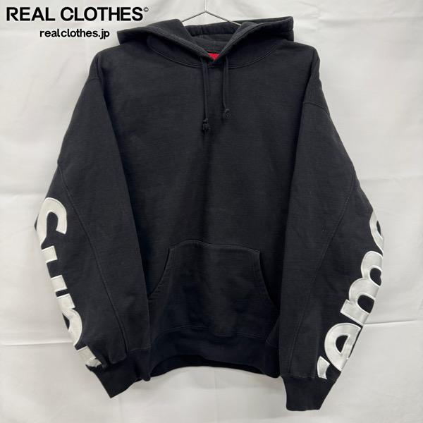 Rakuten - 【中古】SUPREME/シュプリーム【22SS】Cropped Panels Hooded Sweatshirt/クロップド パネル プルオーバースウェットパーカー/ブラック/L