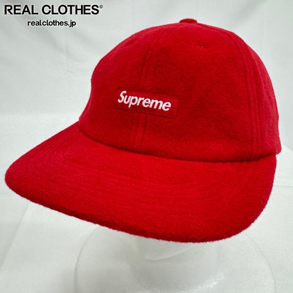 Supreme/シュプリームPOLARTEC Small Box 6-Panel Cap/ポーラテック スモールボックス 6パネル キャップ/帽子/レッド
