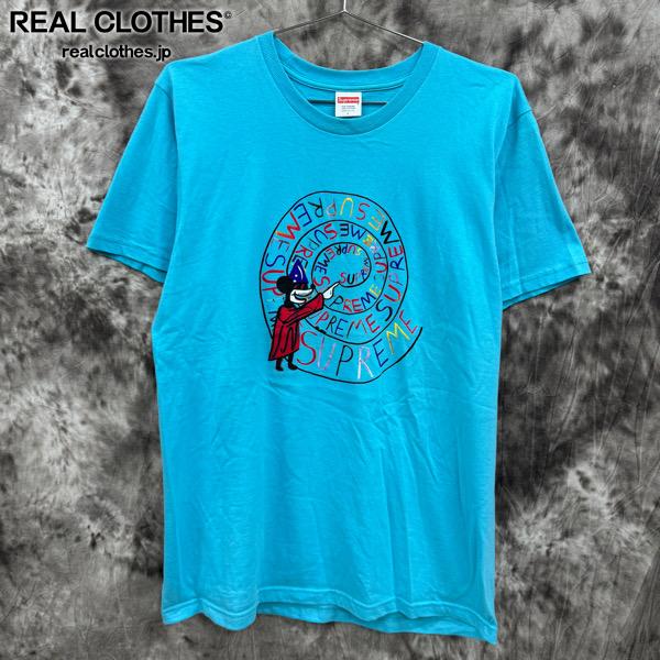 【中古】Supreme×Joe Roberts/シュプリーム×ジョー ロバーツ【17SS】Swirl Tee/スワール 半袖Tシャツ/..